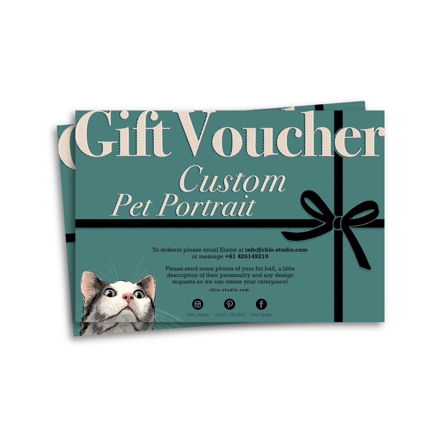 CUSTOM ART Gift Voucher
