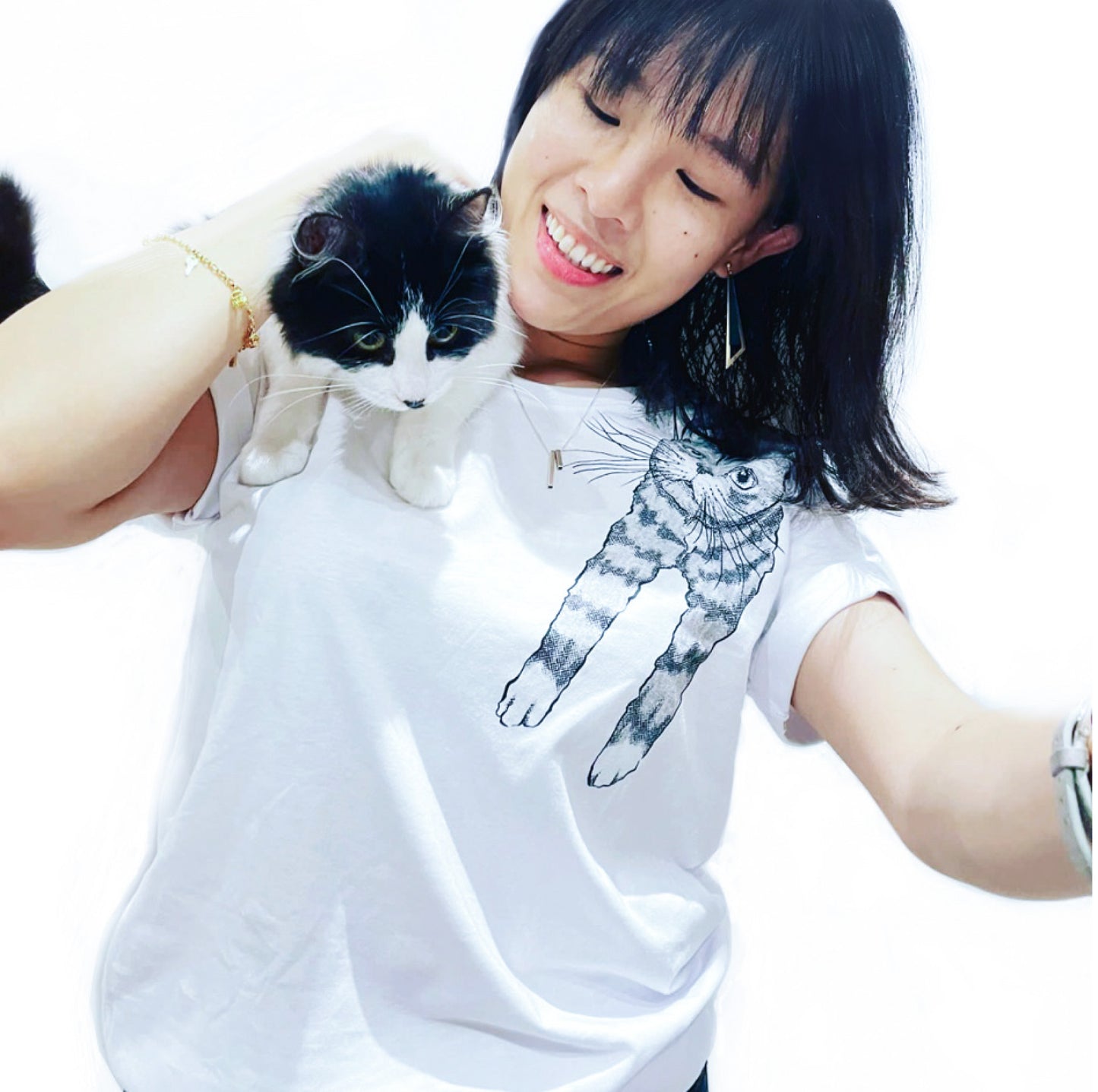 Chilling Cat Tee