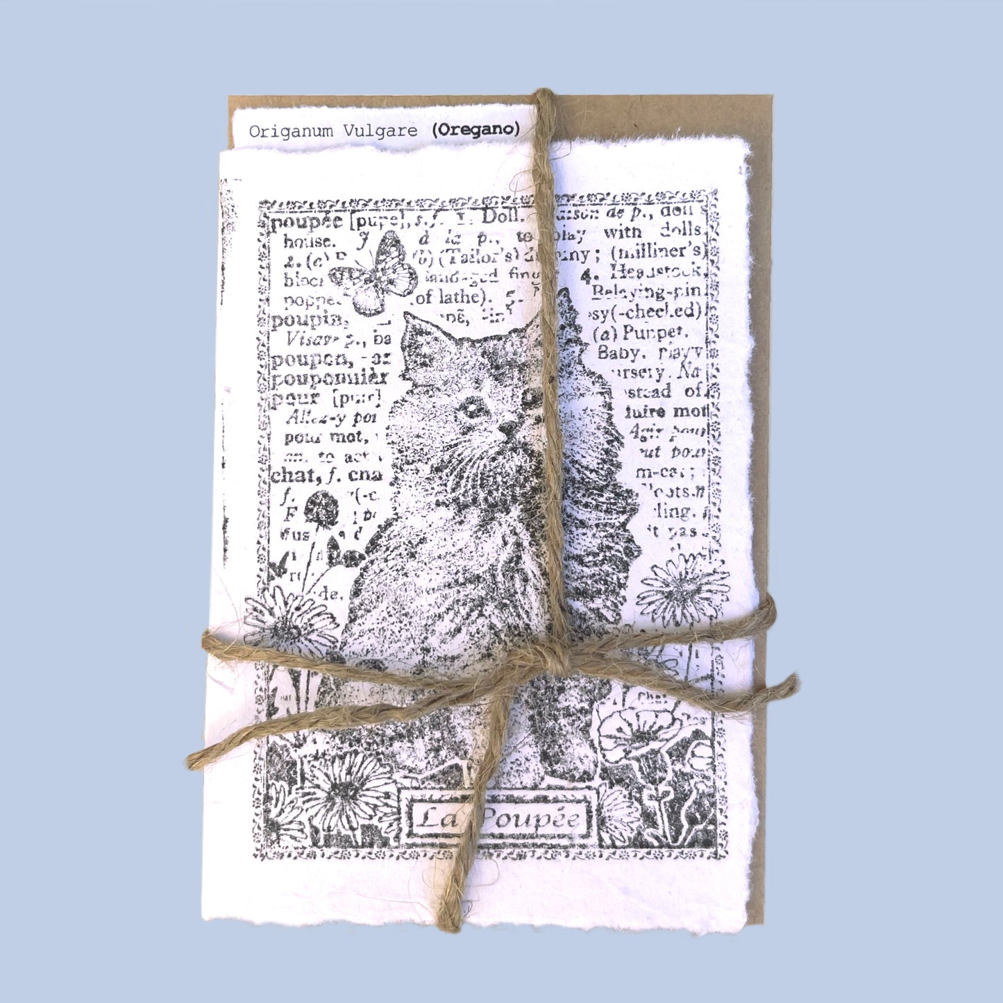 Garden Cat Card