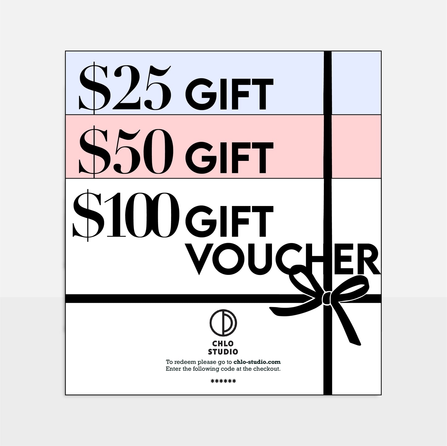 CHLO STUDIO Gift Voucher