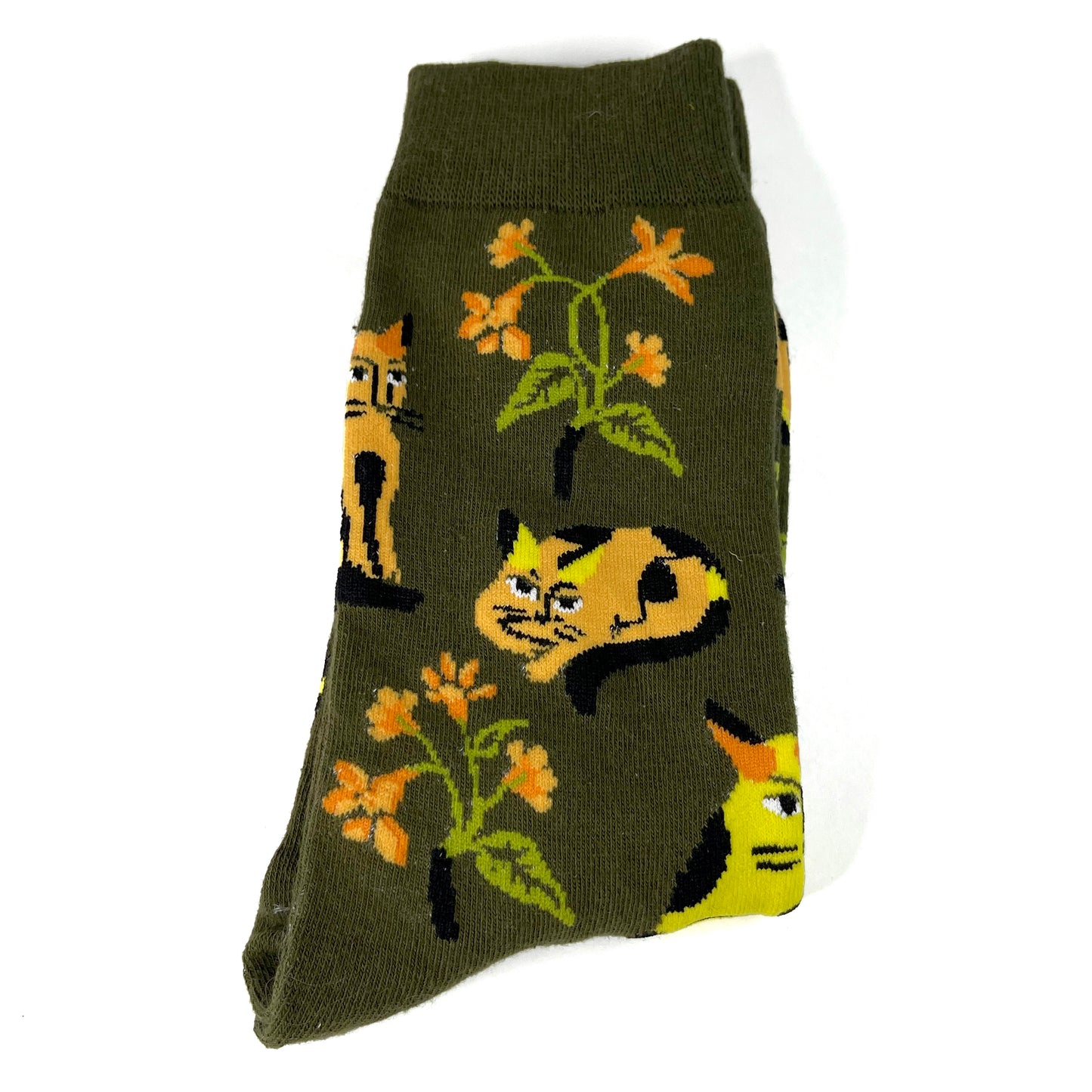 Green CAT SOCKS