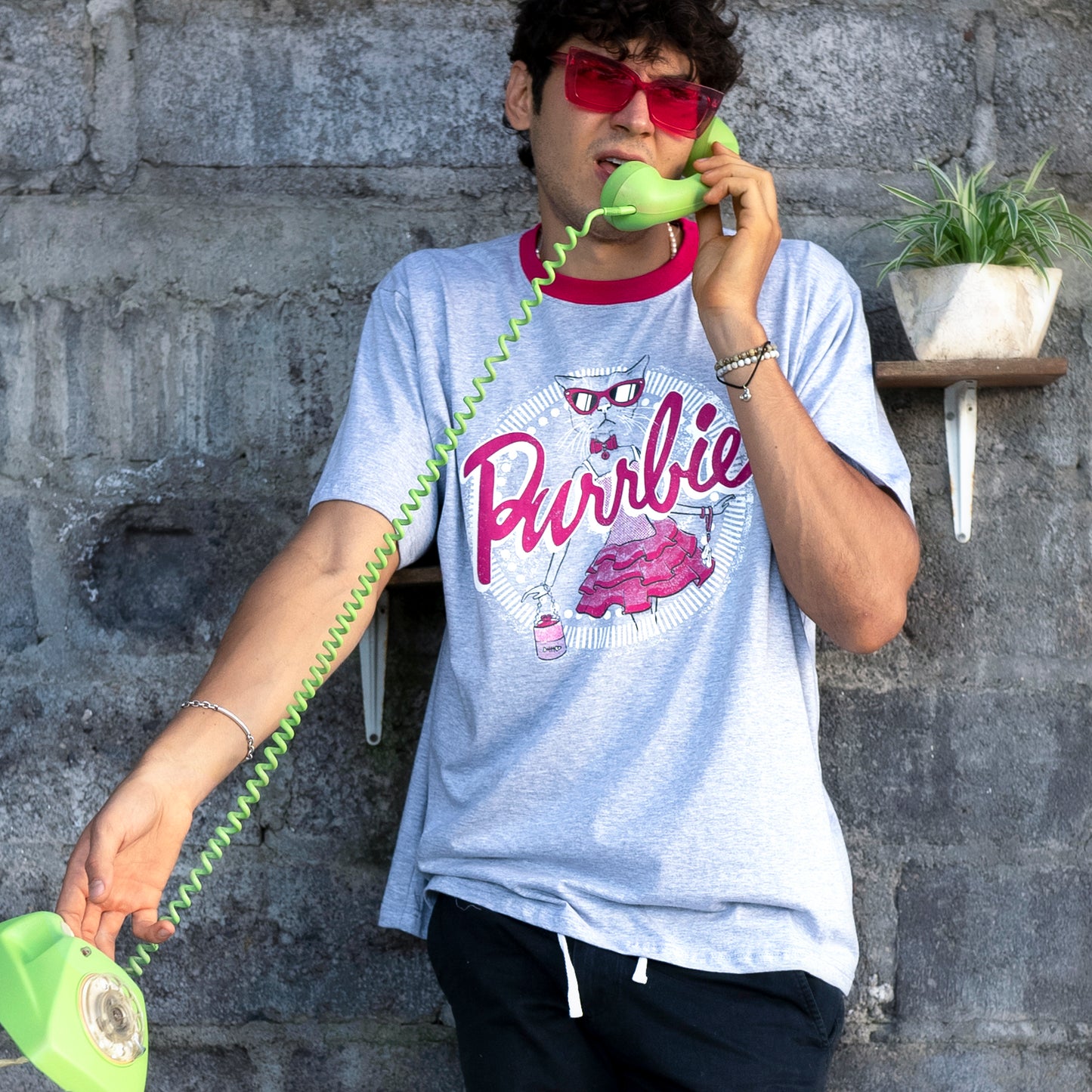 Purrbie Tee Full Length