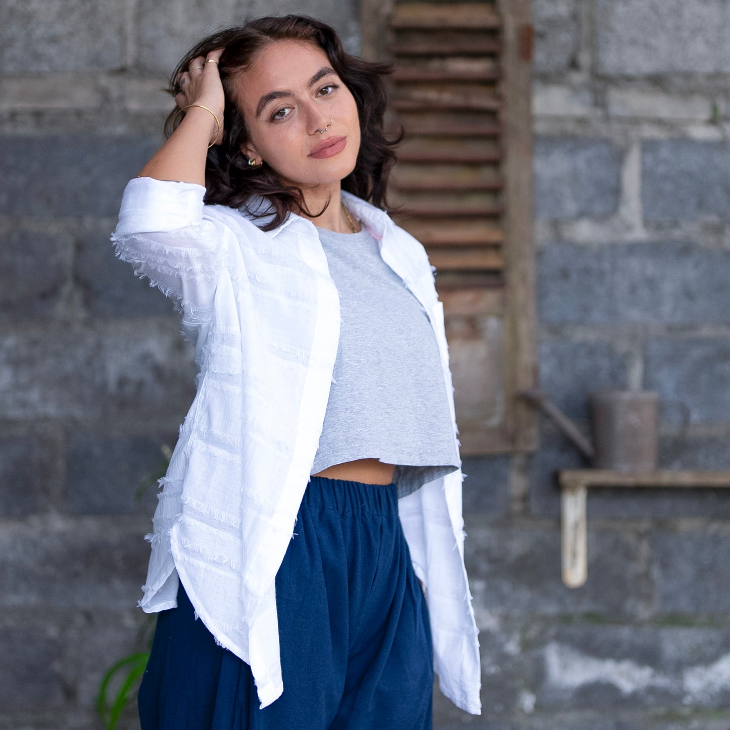 full cotton shirt